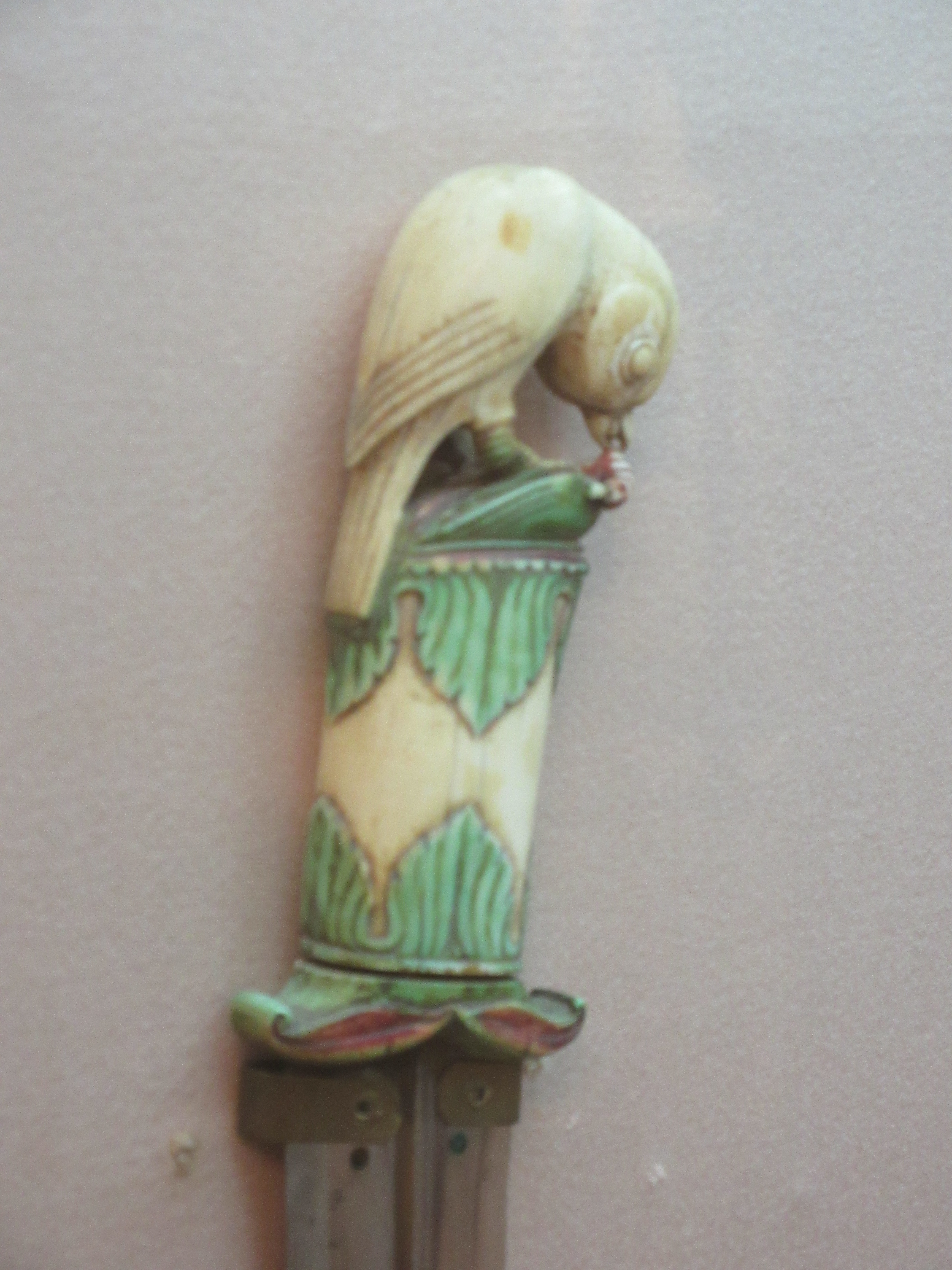 Ivory handle